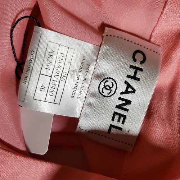 Chanel Pink Maxi Dress Gown SZ FR 40 US 8 - Picture 4 of 5
